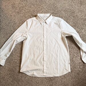 Lululemon Athletica Crisp White Dress Shirt